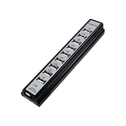 LogiLink UA0096 USB-Hubs - 10