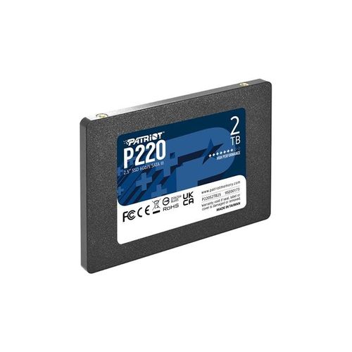 Patriot P220 SSD - 2TB - 2.5" - SATA-600
