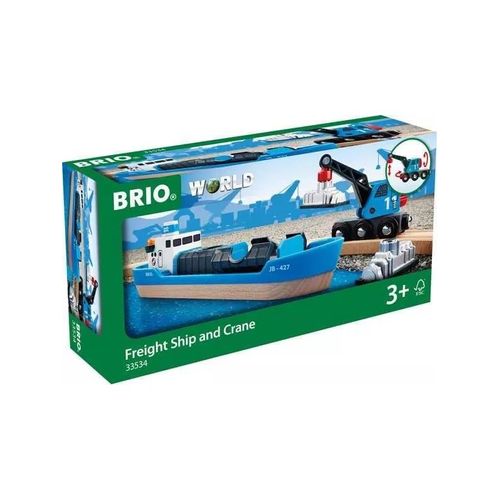 Brio Freight Ship & Crane