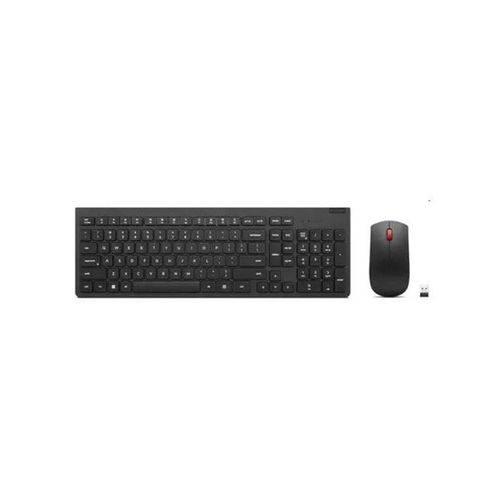 Lenovo - keyboard and mouse set - QWERTY - US with Euro symbol - black Input Device - Tastatur & Maus Set - Englisch (US) - Schwarz