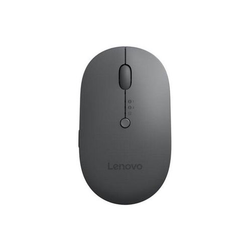Lenovo Multi-Device - X9 Edition - mouse - 2.4 GHz Bluetooth 5.0 - thunder grey (top) thunder black (bottom) - Maus (Grau)