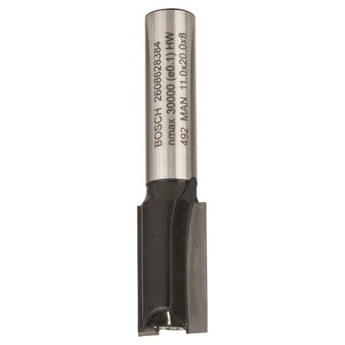Bosch FRÆSER NOT 2 SKÆR HM 8 mm L 20 mm B 11