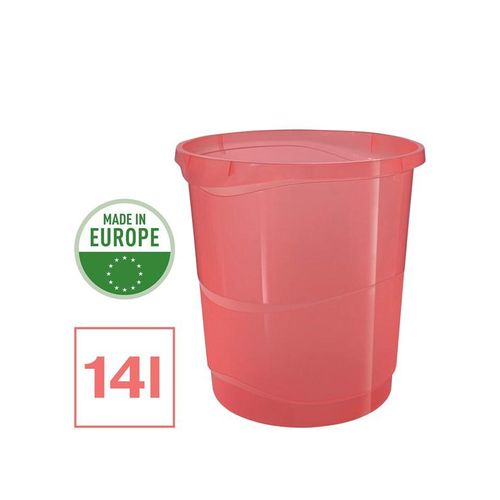 Esselte Colour'Breeze Papierkorb Koralle
