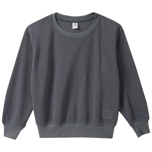 Jungen Sweatshirt in Piqué-Optik Image