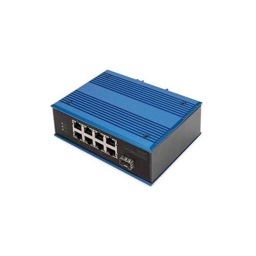 DIGITUS - switch - industrial - 8 ports - unmanaged