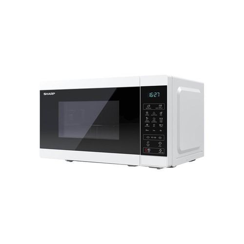 Sharp YC-MG02E-W - microwave oven with grill - freestanding - white