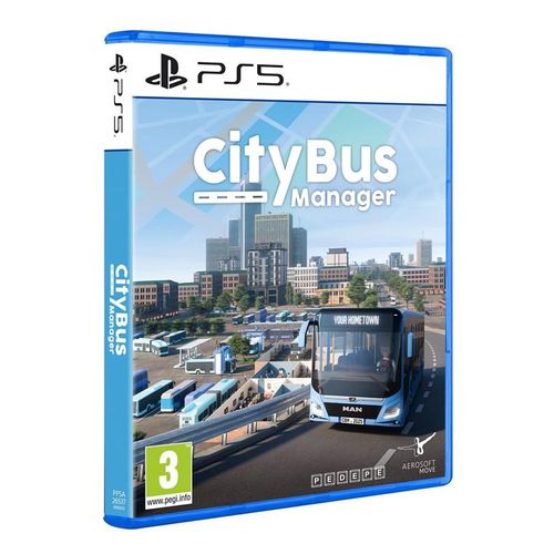 City Bus Manager - Sony PlayStation 5 - Simulator - PEGI 3