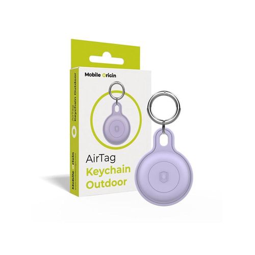 Mobile Origin Airtag Outdoor KeyChain - Purple