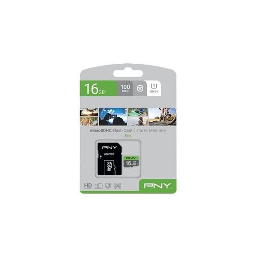 PNY Elite MicroSD/SD - 85MB/s - 16GB