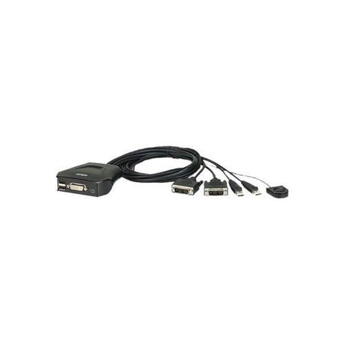 ATEN CS22D USB DVI KVM Switch