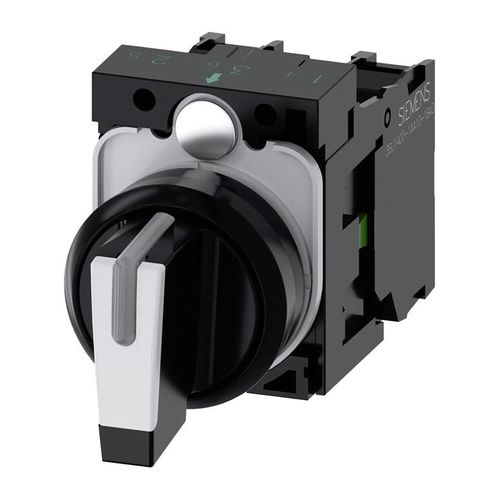 Siemens Selector switch i-o-ii black white