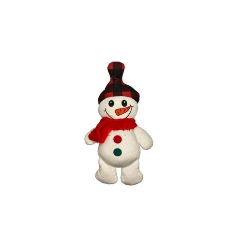 Dogman Dog Toy Christmas Snowman 21cm
