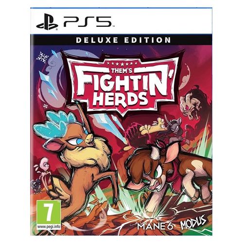 Them's Fightin' Herds - Deluxe Edition - Sony PlayStation 5 - Fighting - PEGI 7