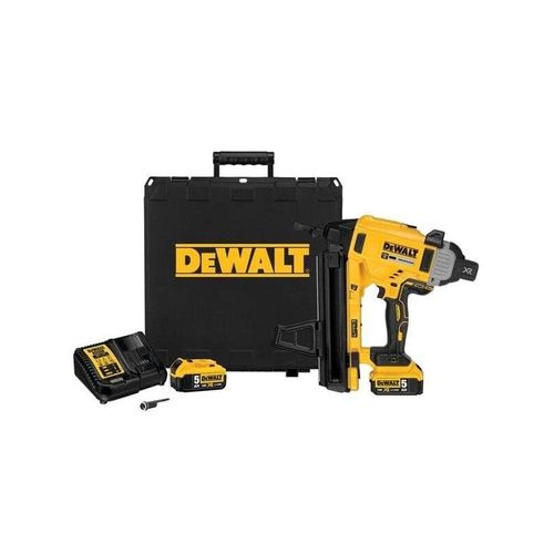Dewalt gwozdziarka do betonu 18V 13-57mm 2x5.0Ah bezszczo