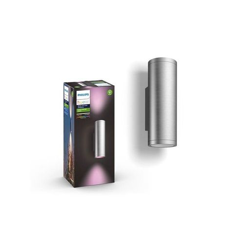 Philips Hue Outdoor Appear Wall Lantern - Inox