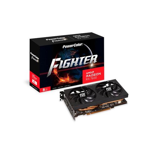 PowerColor Radeon RX 7600 Fighter - 8GB GDDR6 RAM - Grafikkarte