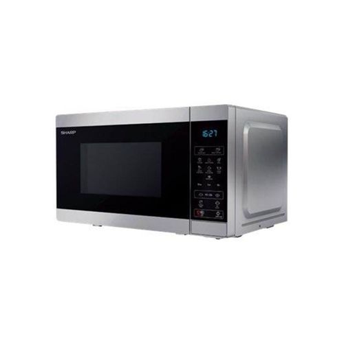 Sharp YC-MS02E-S - microwave oven - freestanding - silver