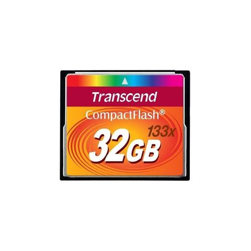 Transcend Compact Flash 133x - 50MB/s - 32GB