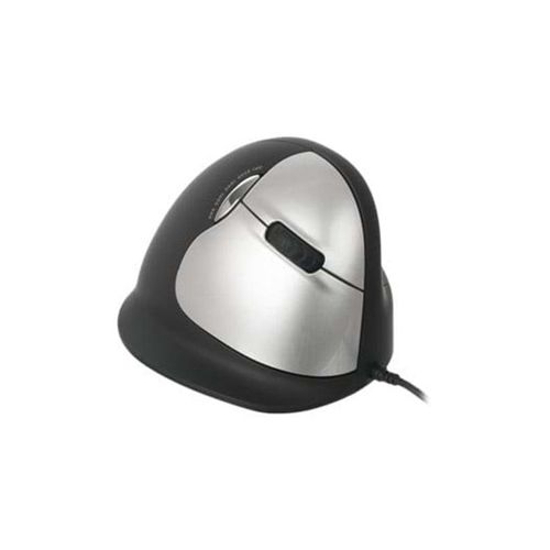 R-Go Tools R-Go HE Mouse Vertical Mouse Large Right - Ergonomische Maus (Silber)