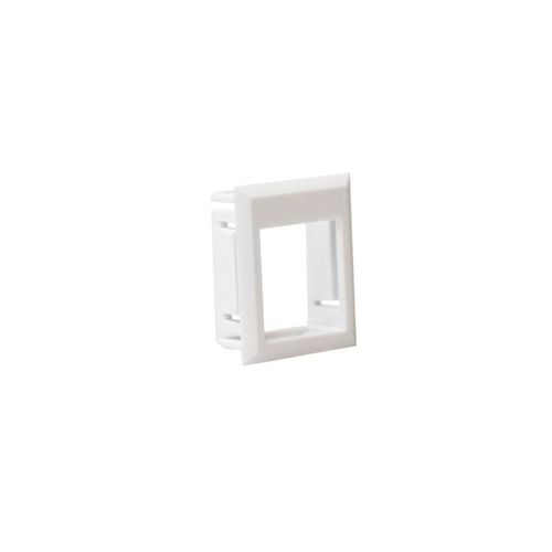 Leviton Insert frame leviton keystone white for dk outlet