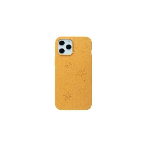 Pela Eco-friendly iPhone 12 Pro Max case with engraved honeybee motif