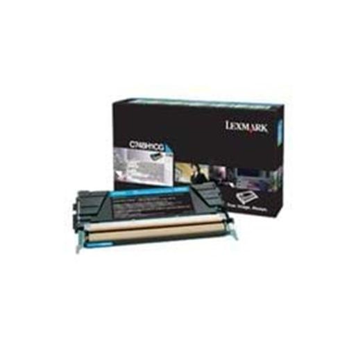 Lexmark Toner - Tonerpatrone Cyan