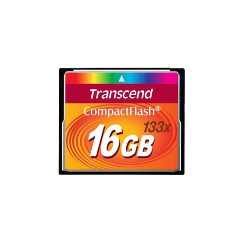 Transcend Compact Flash 133x - 50MB/s - 16GB