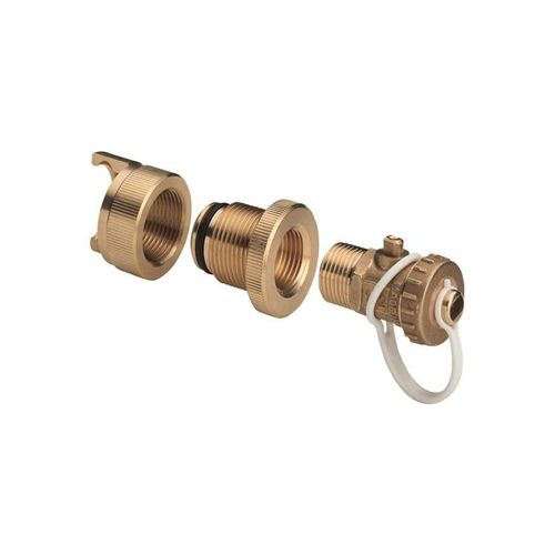 Viega Sanpress Inox pressure test nozzle 28 mm brass
