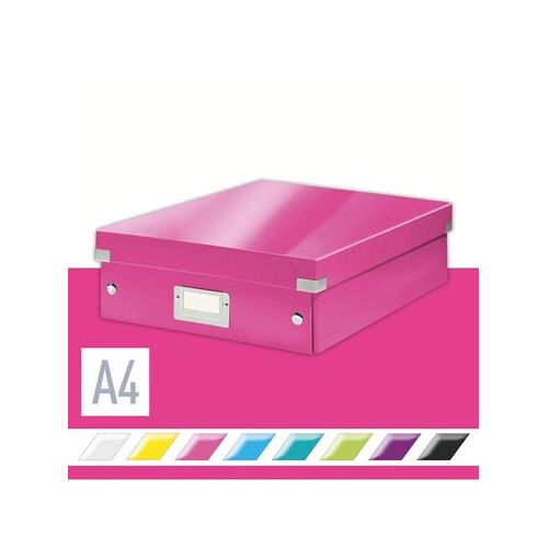 Leitz Click & Store WOW Organisationsbox Mittel Pink