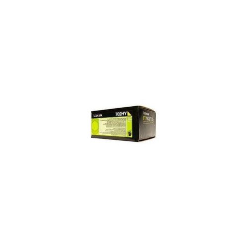 Lexmark 70C2HYE Yellow Toner - Tonerpatrone / Tonersammler Gelb