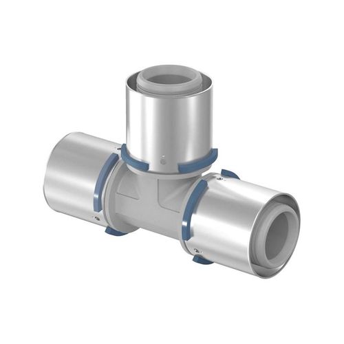 Uponor s-press composite tee 75 x 75 x 75 mm