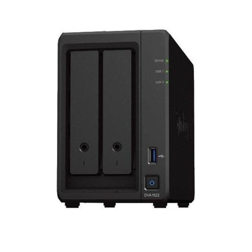 Synology DVA1622 2-Bay Deep Learning NVR - NAS Server