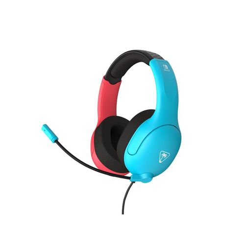 Turtle Beach Airlite Fit - Neon Blue & Red - Wired Headset - Nintendo Switch