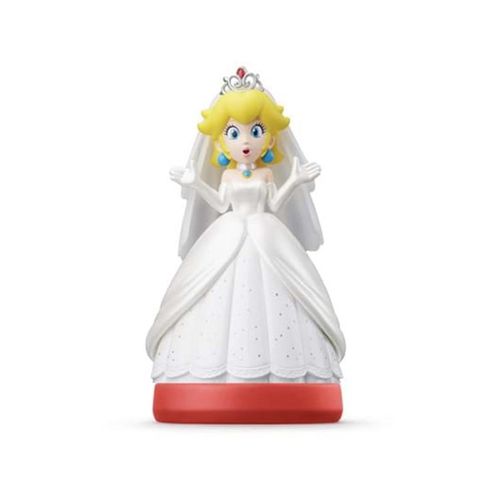 Nintendo Amiibo Peach in wedding outfit