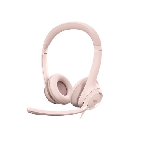 Logitech H390 USB Computer Headset - Rose