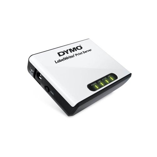 DYMO LabelWriter Druckserver | Drahtloser Netzwerk-Druckserver für LabelWriter-Etikettendrucker (EU-Stecker)