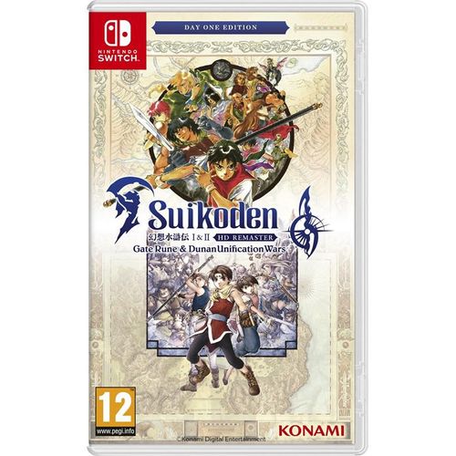 Suikoden I + II HD Remaster: Gate Rune and Dunan Unification Wars (Day One Edition) - Nintendo Switch - RPG - PEGI 12