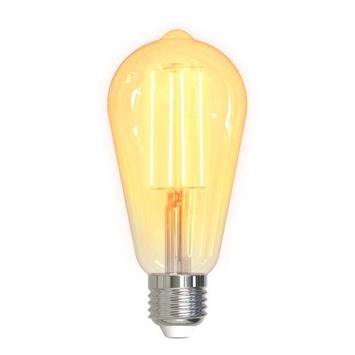 Deltaco SMART HOME LED filament lamp E27 WiFI 2.4GHz 5.5W 470lm dimmable 220-240V white