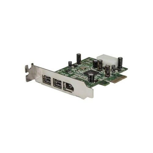 StarTech.com 3 Port 2b 1a Low Profile 1394 PCI Express FireWire Card Adapter - FireWire Adapter