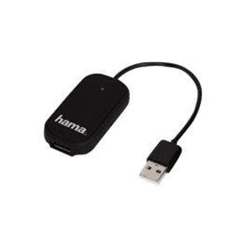 Hama "Basic" Wi-Fi Data Reader - network media streaming adapter - USB 2.0
