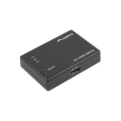 Lanberg SWV-HDMI-0003 - video/audio switch - 3 ports