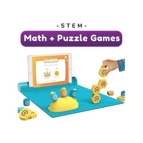 PlayShifu Shifu Plugo: STEM Wiz Pack - 3 in 1 - Math Vocabulary & Puzzles