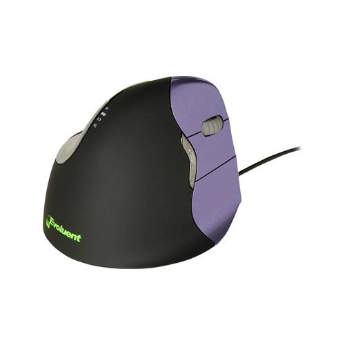 Evoluent Standard Right - Ergonomische Maus (Schwarz)