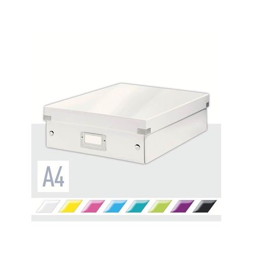Leitz Click & Store WOW Organisationsbox Mittel Weiß