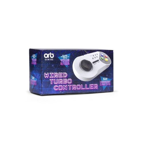 Orb SNES Turbo Wired Controller - Wired Controller - Nintendo Super NES