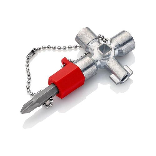 KNIPEX Schaltschrankschlüssel, für gängige Schränke und Absperrsysteme