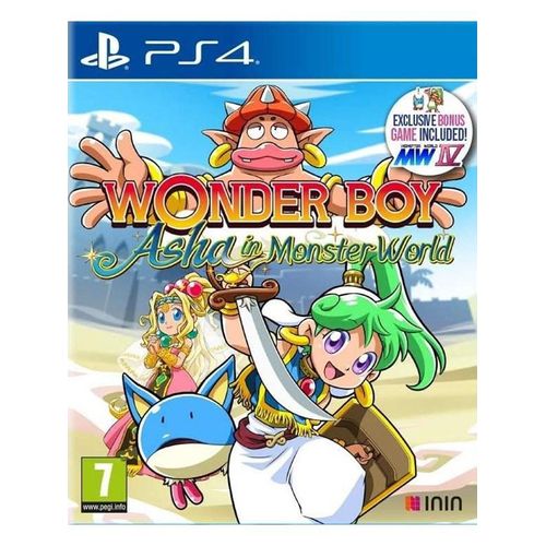 Wonder Boy: Asha in Monster World - Sony PlayStation 4 - Platformer - PEGI 7