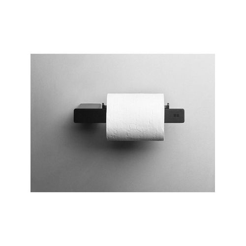 Wantec Reframe Collection toilet paper holder Black