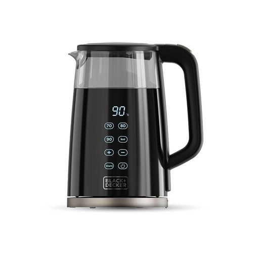 Black & Decker Wasserkocher Kettle Glass Black 1.7L - Schwarz - 2200 W