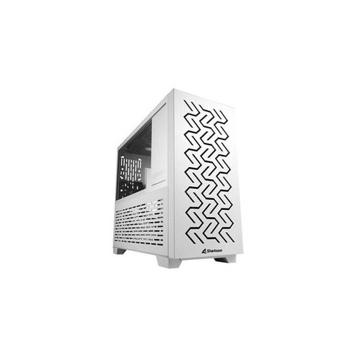 Sharkoon MS-Z1000 - microATX - Gehäuse - Tower - Weiß